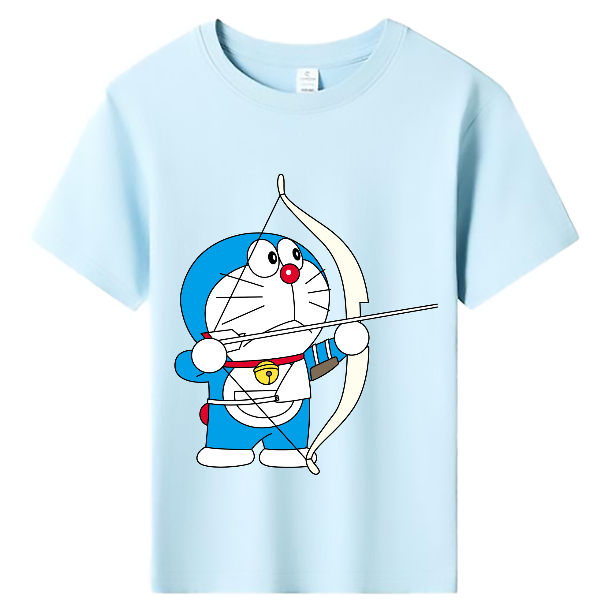 （画像用） ドラえもん Doraemon 綿100％キッズTシャツ（フロントプリント）